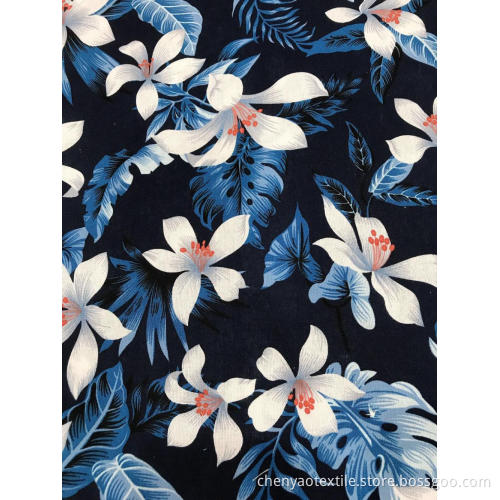 Simple and Atmospheric Cotton Linen Printed Fabric